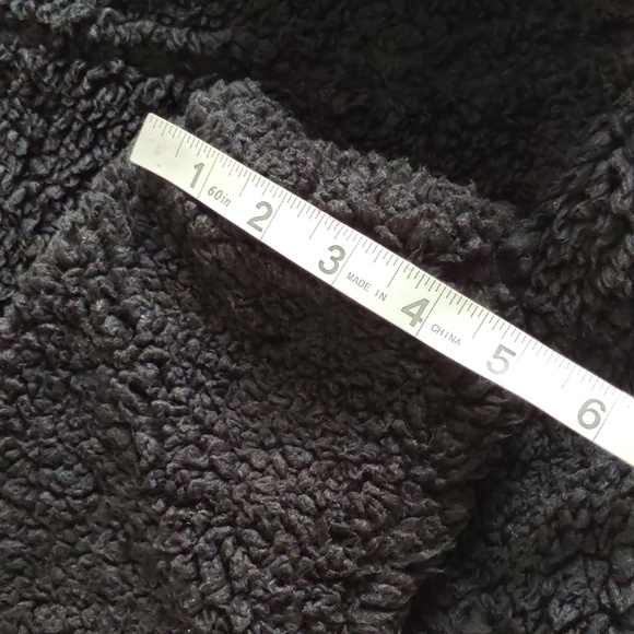 FP Movement XS Nantucket Fleece Black Sherpa Pullover - Picture 6 of 15